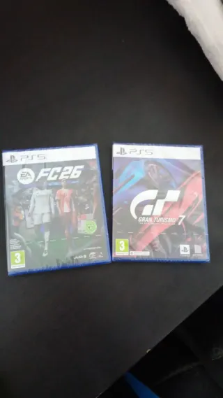 FC 26 y Gran Turismo 7 PS5