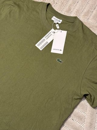 Camiseta Lacoste Verde Oliva Talla XXL