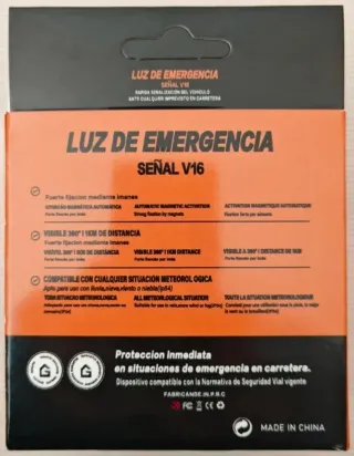 Baliza V16 Luz de Emergencia