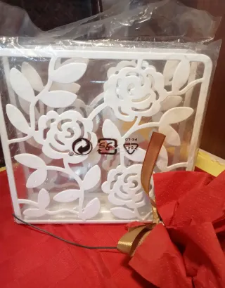 Portatovaglioli Ikea Rose Bianco