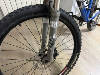 Bicicleta Cannondale Aluminio Azul