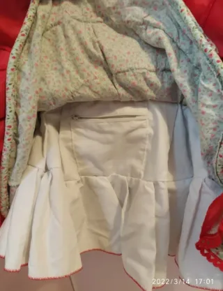 OFERTA! Traje Flamenca corto Niña 2-3 Años