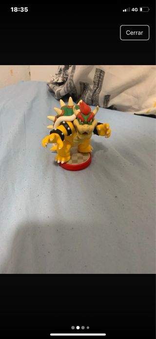 Statuina Bowser Wii Nintendo