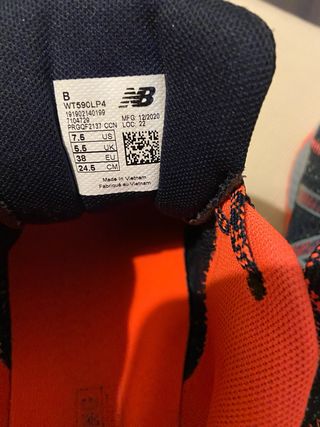 Zapatos New Balance T590v4 Talla 38