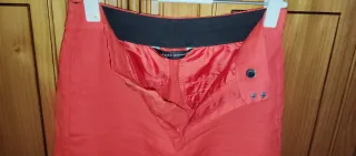 Pantalón lino mujer cintura elástica