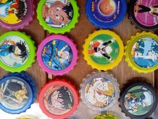Chapas Dragon Ball Z  y GTColección