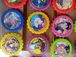 Chapas Dragon Ball Z  y GTColección