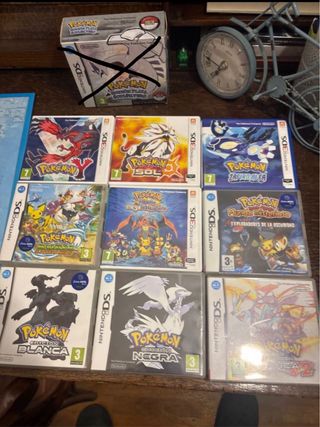 Lote Juegos Nintendo 3DS Pokémon