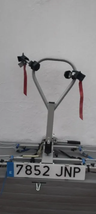 Portabicicletas para bola de remolque