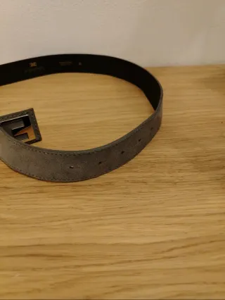 Cintura Elisabetta Franchi Grigio Oro