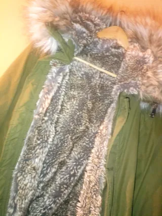 PARKA/CHAQUETON VERDE ZARA Talla L-Hombre/XL-Mujer