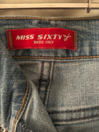 Pantalón vaquero Miss Sixty azul