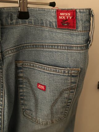 Pantalón vaquero Miss Sixty azul