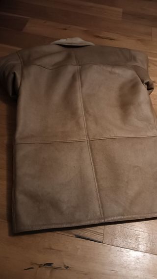 Montone in pelle Shearling marrone