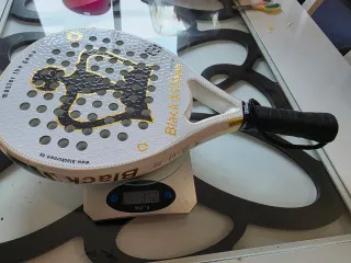 Pala de pádel Black Crown Piton White