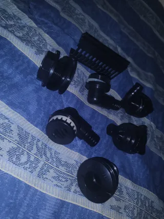 Set di accessori in PVC per acquari