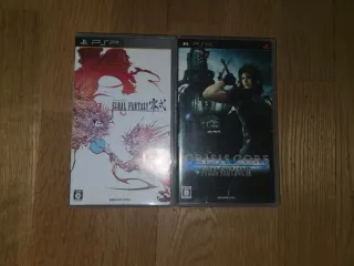 Crisis Core y Final Fantasy Type-0 PSP Versión Jap
