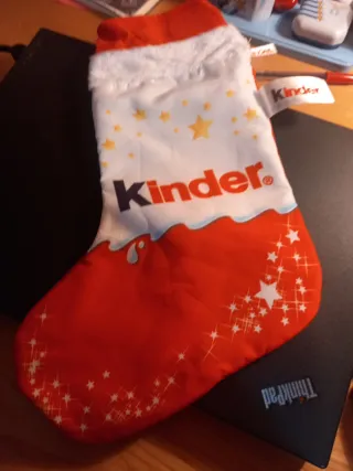 Calza Kinder vuota