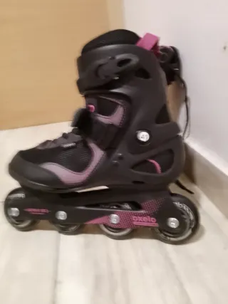 Patines en línea Oxelo negros talla 41