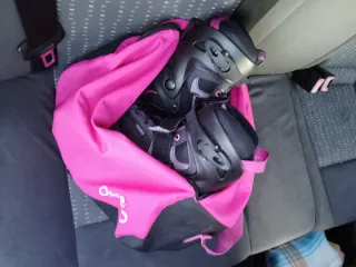 Patines en línea Oxelo negros talla 41