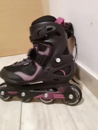 Patines en línea Oxelo negros talla 41