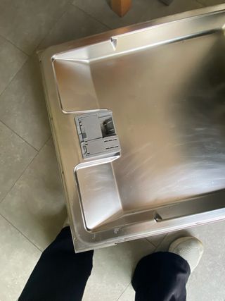 Lavavajillas plateado