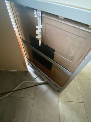 Lavavajillas plateado