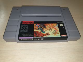 Ys III Wanderers from Ys SNES NTSC USA