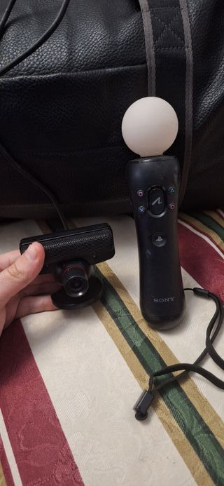 Mando PS Move y Cámara PS3 Sony