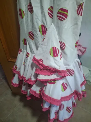 Traje de flamenca adulto talla única