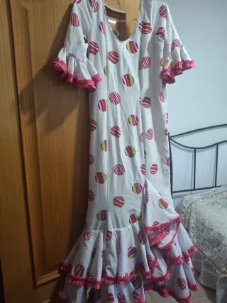 Traje de flamenca adulto talla única