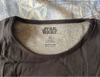 Pijama Star Wars XL Negro Gris Nuevo