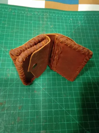 Cartera Tarjetero Cuero