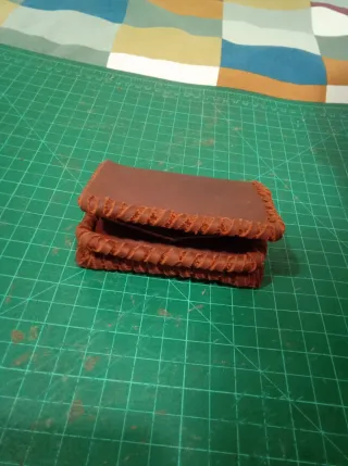 Cartera Tarjetero Cuero