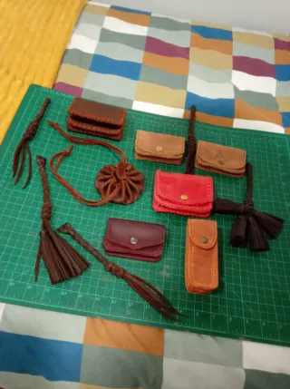 Cartera Tarjetero Cuero