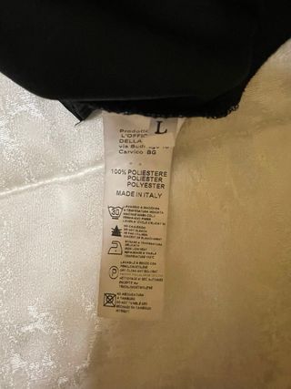 Pantaloni neri a gamba ampia