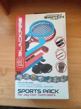 Pack Accesorios BLACKFIRE para Nintendo Switch