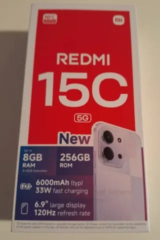 Xiaomi Redmi 15C 256GB 5G NFC