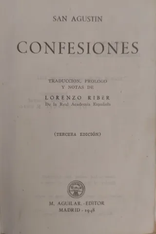 Confesiones de San Agustín