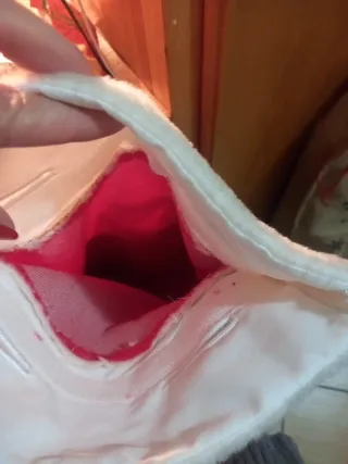 Calzettone Befana vuoto rosso glitter