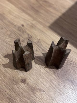 Antigua herramienta de corte para cañas