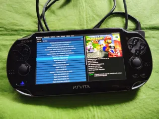 PSVITA PS VITA SONY PLAYSTATION VITA OLED FAT NERA