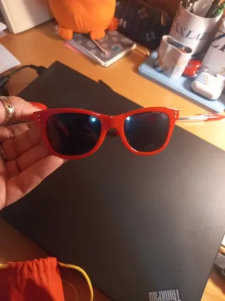 Occhiali da sole bambino rossi