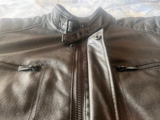 Chaqueta Biker Zara Negra XL