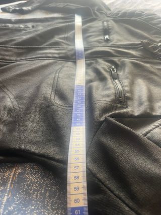 Chaqueta Biker Zara Negra XL