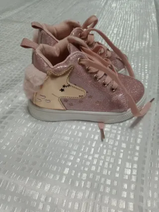 Scarpe bambina glitter rosa