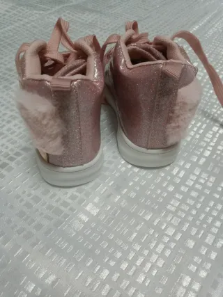 Scarpe bambina glitter rosa