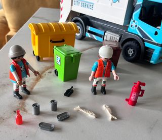 Playmobil Camión Reciclaje City Service