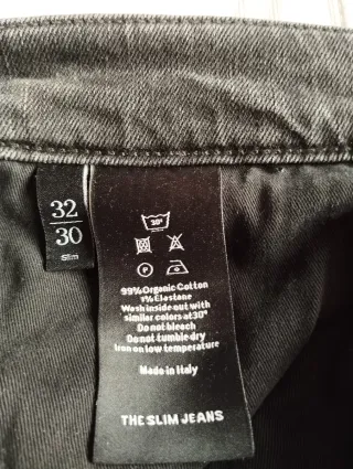 Pantalón vaquero ASKET Talla 32 (42) slim