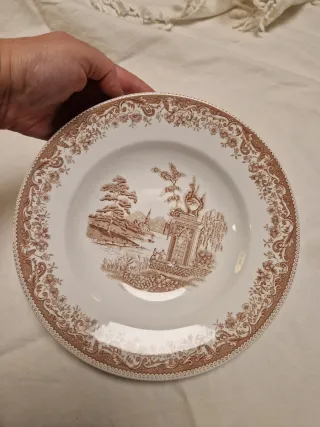 Vajilla Royal China Vigo 8 Platos Vintage